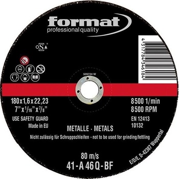 Format Dělicí kotouč 125 x 2,5 mm EDE80590125