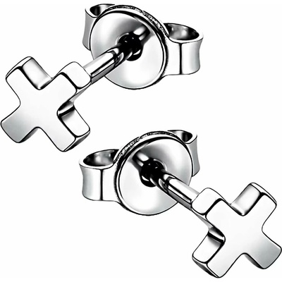 Zlaton Náušnice bílé zlato symbol pecky 0.9g 001422209224