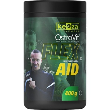 OstroVit Flex Aid - KEEZA | Collagen + Glucosamine, Chondroitin, MSM, Hyaluronic Acid [400 грама] Круша с лайм