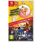 SEGA Double Pack: Sonic Forces + Super Monkey Ball Banana Blitz HD (Switch)