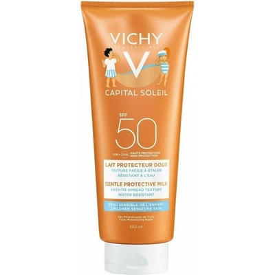 Vichy Слънцезащитно мляко за деца , Vichy Capital Soleil Baby Sun Lotion for Face & Body SPF50 300ml