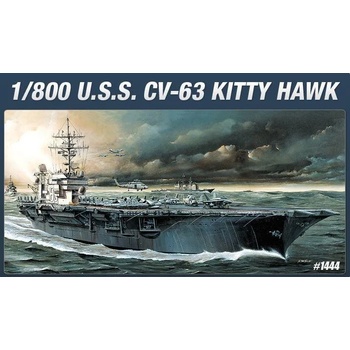 Image 1 of Academy U. S. S. CVN-63 Kitty Hawk 1:800 (14210)