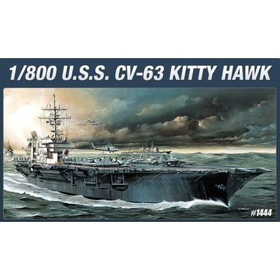Academy U. S. S. CVN-63 Kitty Hawk 1:800 (14210)