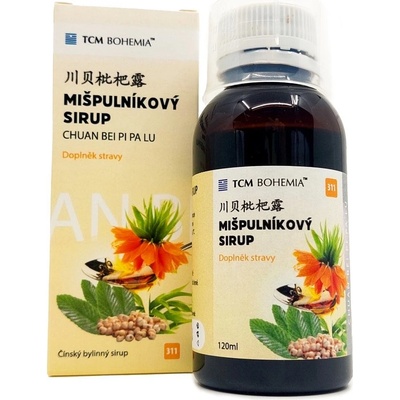 TCM Bohemia MIŠPULNÍKOVÝ SIRUP 311 120 ml