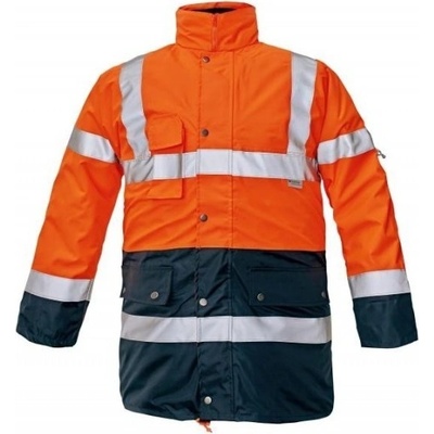 Cerva bunda BI ROAD HV Oranžovo-navy