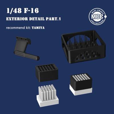 Tamiya Minicraft Collection F-16 Exterior Detail Part 1 for 1:48