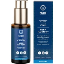Khadi Hair Oil Neem Harmony vlasový olej proti lupům 50 ml