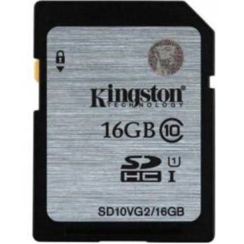 Kingston SDHC 16GB C10/UHS-I SD10VG2/16GB