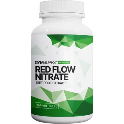 GymSupps Red Flow Nitrate Beet Root Extract 240 kapsúl
