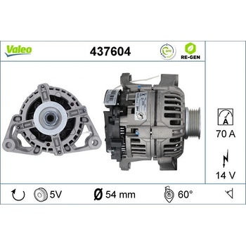 generátor VALEO 437604