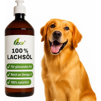 OGF 100% Lososový olej pre psov a mačky srsť a imunita 500ml