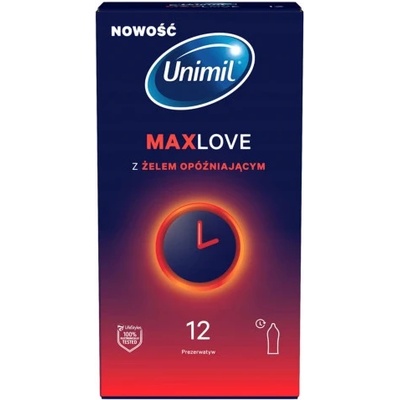 Lifestyles | Unimil | Manix 12 бр. Задържащи презервативи Unimil Max Love