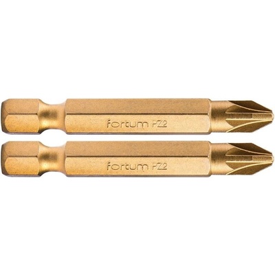 Fortum 4741382 Krížový bit 2ks, PZ 2x50mm, S2