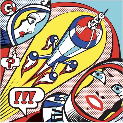 DJECO Inspirováno Roy Lichtenstein Omalovánky