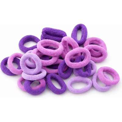 Mini látkové gumičky do vlasů - 50ks – Hledejceny.cz