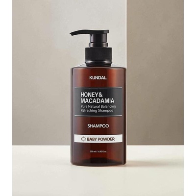 Kundal Honey & Macadamia Nature Shampoo Baby Powder 500 ml