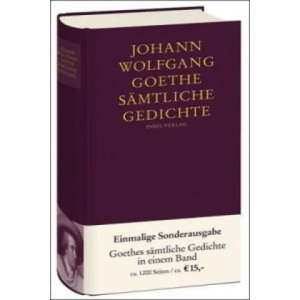 Sämtliche Gedichte | Johann W. von Goethe (2007)
