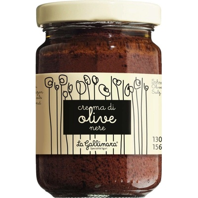 La Gallinara Olivový krém z černých oliv - 130 g