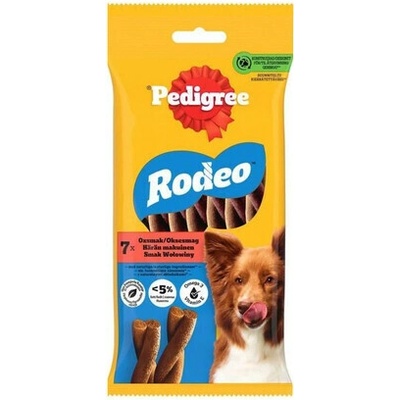 PEDIGREE Rodeo hovädzia maškrta pre psov 122 g