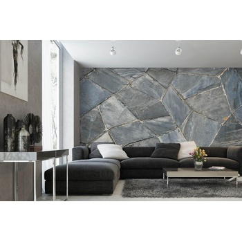 DIMEX ART s. r. o Самозалепваща се флизелинова фототапета шистов модел 375 x 250 см