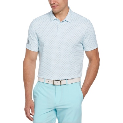 Original Penguin Golf Блуза с яка Original Penguin Golf Men's PG Retro Geo Print Short-Sleeve Performance Polo Shirt - Tngr Turquoise