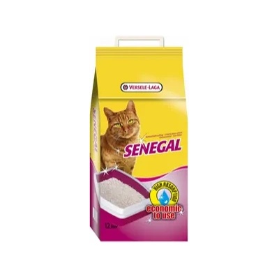 Versele-Laga Senegal -Котешка тоалетна с гранули от естествена бяла глина от Сенегал, 7.5 кг