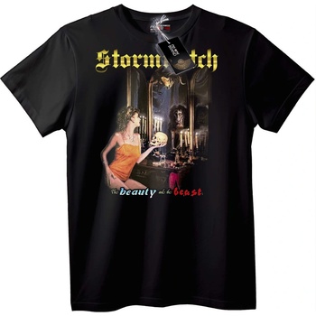 NOONEBRAND Тениска Stormwitch Красота и Звяр - 4XL, Black