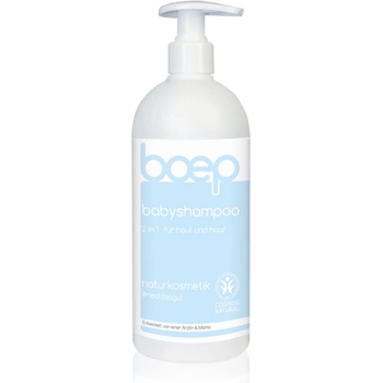 Boep Natural Baby Shampoo 2 v 1 душ гел и шампоан 2 в 1 с алое вера за деца от раждането им Maxi 500ml