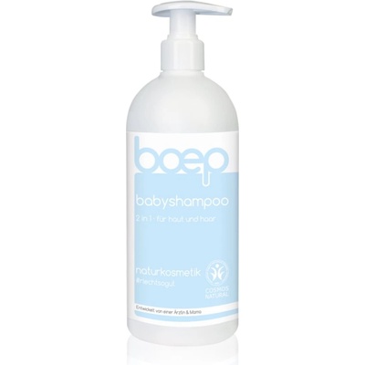 Boep Natural Baby Shampoo 2 v 1 душ гел и шампоан 2 в 1 с алое вера за деца от раждането им Maxi 500ml