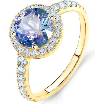 Image 1 of SAVICKI Годежен пръстен This is Love: злато, танзанит