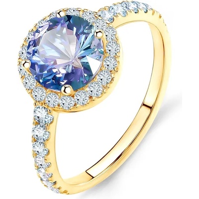 SAVICKI Годежен пръстен This is Love: злато, танзанит