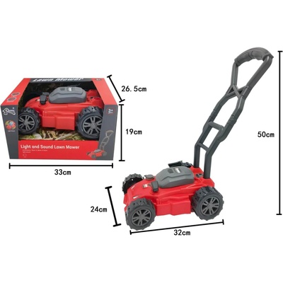 Armtoys ДЕТСКА ЧЕРВЕНА ЕЛЕКТРИЧЕСКА КОСАЧКА В ОТВОРЕНА КУТИЯ