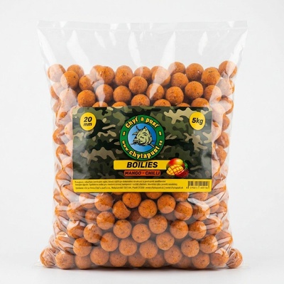 Chyť a pusť Boilies 20 mm 5 kg Jahoda – Zboží Dáma