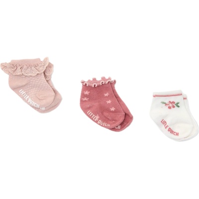 Little Dutch Бебешки чорапки Little Dutch Fairy Garden - 62-74 размер, 2-9 м, 3 чифта (CL25229001)