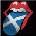 The Rolling Stones Tongue Scotland Магнит (RSMAG06)