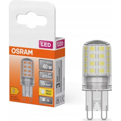 Osram LED PIN 40 G9 4,2W/827 teplá