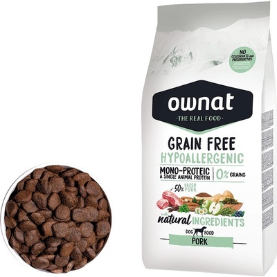 Ownat Grain Free Hypoallergenic Pork 3 kg