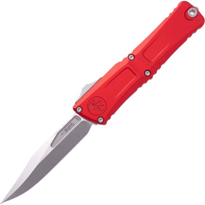 Microtech COMBAT TROODON GEN III BOWIE STONEWASH STANDARD RED 1146-10RD