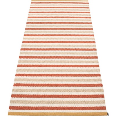 Pappelina Пътека за открито и закрито в тухлен и кремав цвят 85x200 cm Teo Brick - Pappelina (TE4C820)