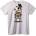 NOONEBRAND Тениска Хелоуин Скелет - 4XL, White