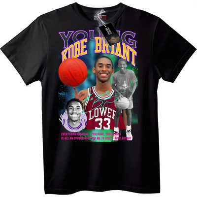 NOONEBRAND Тениска Young Kobe Bryant - 2XL, Black