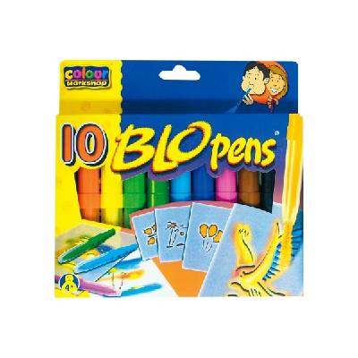 Popisovač Centropen 1500, foukací fixy Rainbow, sada 10 ks