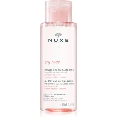 NUXE Very Rose успокояваща мицеларна вода за лице и очи 400ml