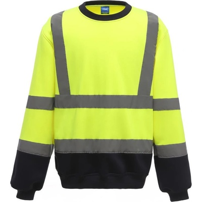 Yoko mikina HVJ 510 Hi-Vis výstražná žlutáFluorescent/navy