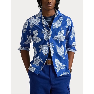 Ralph Lauren Classic Fit Monstera Oxford Shirt - Tropical Monst