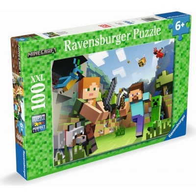 Ravensburger Minecraft Monstra z Minecraftu 100 dílků