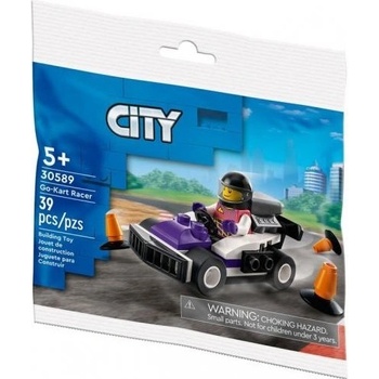 LEGO® City 30589 Pretekár na motokáre