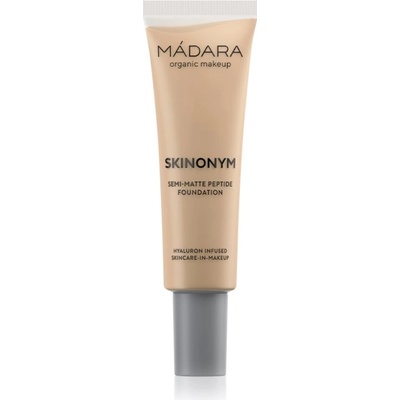 Mádara Skinonym Semi-Matte Peptide dlhotrvajúci make-up s peptidmi True Beige 35 30 ml