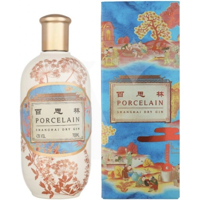 Porcelain Mandarin Gin 43% 0,7 l (karton)