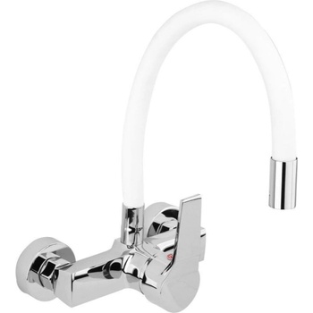 Image 1 of TOYA Стенен смесител за кухня с гъвкав чучур Палм, цветен